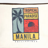 Kultura Tropical Paradise Canvas Pouch