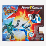 Power Rangers Dino Fury Battle Attackers Blue Ranger Vs Shockhorn Toy For Boys