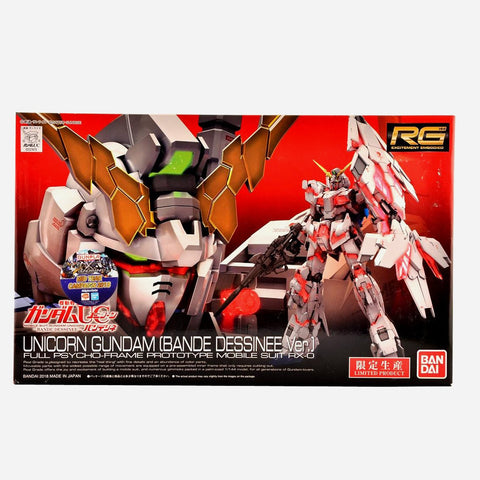 Unicorn Gundam Bande Dessinee Ver Full Psycho Frame Prototype Mobile Suit Rx O Model Kit