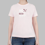 URBAN No Outside Food Allowed Tee in Pink