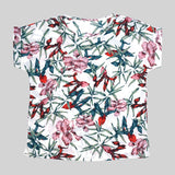 Smartbuy Ladies' Blouse Continuous Sleeves in Floral Print