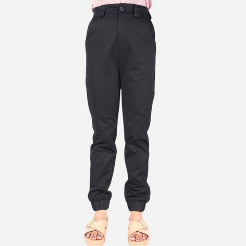 URBAN Plain Pants in Black