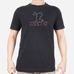 Disney Mickey Cotton Emboss Embro Tee