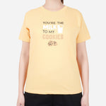 URBAN You're The Milk Tee in Yellow