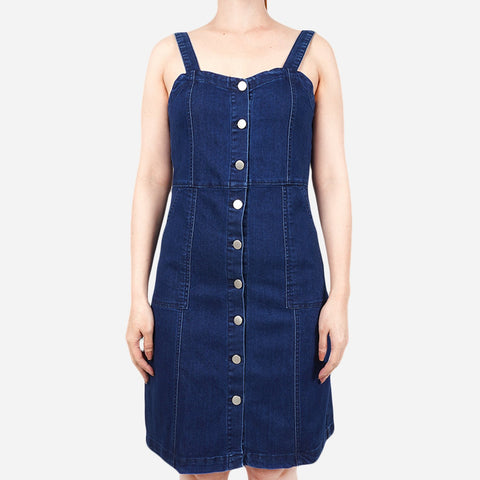 Urban Denim Button-down Dress