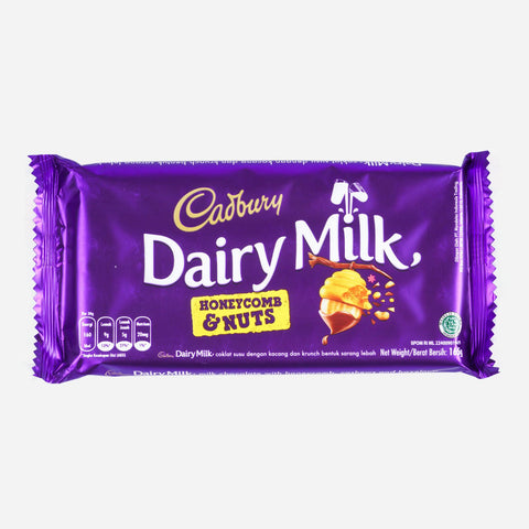 Cadbury Dairy Milk Honeycomb And Nuts 165G