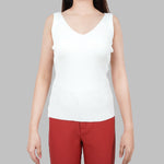 URBAN Rib Knitted V-neck Top