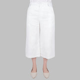 SM Woman Prima Linen Culottes with Belt Loop