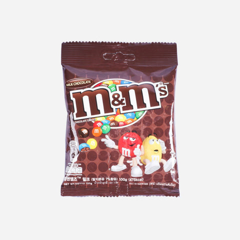 M&M Pegpack Milk Chocolate 100G