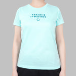 URBAN Paradise Is Waiting Tee in Green