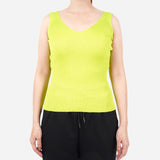 URBAN Rib Knitted V-neck Top