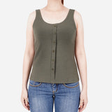 URBAN Sleeveless Rib Knitted Sleeveless Top