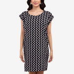 Tropiko House Dress With Zigzag Print