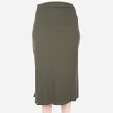 URBAN Rib Knitted Pencil Skirt