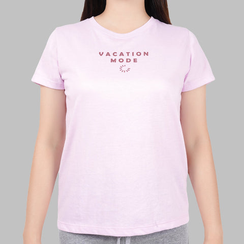 URBAN Vacation Mode Tee in Violet