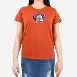 URBAN Sisters in Science Tee in Red Orange