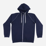 Maxwear Casual Jackets Raglan Hoodie With Piping