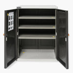 Megabox Self Space Click-lock Shoe Cabinet (Black)