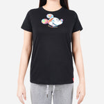 DISNEY Go Local: Mickey Colorful Face Tee in Black