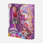 Sparkle Girlz Doll With Sequin Wardrobe Carry Case Red