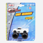 Maisto Fresh Metal Dirt Demons  White Vehicle Toy For Boys