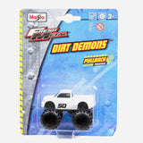 Maisto Fresh Metal Dirt Demons  White Vehicle Toy For Boys