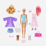 Barbie Fab Paint Reveal Ultimate Gift Set - Beach-Party Toy For Girls