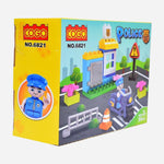 Cogo Police 20 Pc Blocks For Kids