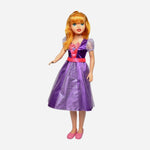 Angelic Princess 35 Inch Doll In Purple Gown