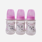 1st Choice Pack of 3 Streamline Feeding Bottles 4oz