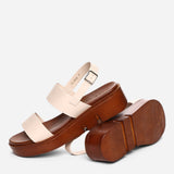 Parisian Women's Clara Flatform Sandals