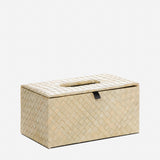 Tahanan by Kultura Tissue Box Bleached Banig Tall