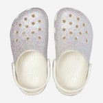 Crocs Girls' Classic Glitter Clogs