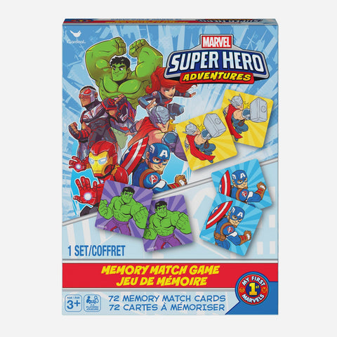 Cardinal Games Marvel Super Heroes Memory Match Toy For Kids