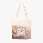 Kultura Geo Landmark Canvas Tote Bag