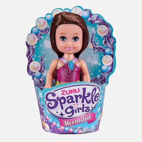 Sparkle Girlz Mini Super Sparkly In A Cupcake Mermaid (Pink) Toy For Girls