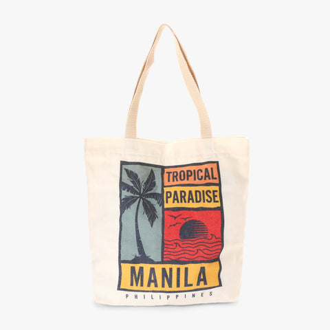 Kultura Tropical Paradise Canvas Tote Bag