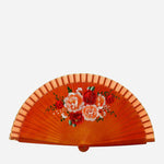 Tropiko Floral Handpainted Fan