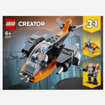 Lego R Creator 31111 Cyber Drone Age 6 Building Blocks 2021 113Pcs