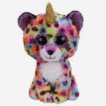 Ty Giselle Rainbow Leopard With Horn Reg