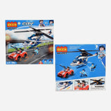 Cogo City Police Copter 229 Pcs Building Blocks Set