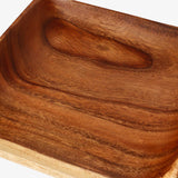 Tahanan by Kultura Acacia Deep Square Plate