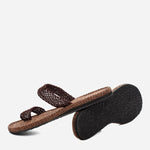 Tropiko Native Jute Slippers With Toe Strap