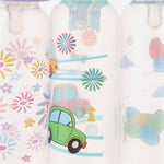 Coral Baby Pack of 3 8oz Round Feeding Bottles