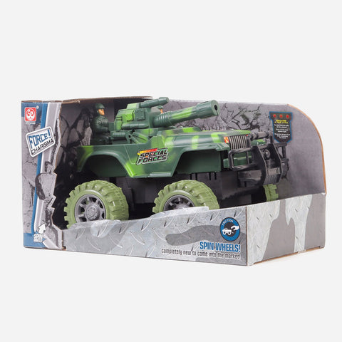 Force Charisma Military Vehicle (Green) Toy For Boys