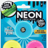 Compound Kings Oddly Satisfying Neon Squishy Like Slime Trio Pack For Kids