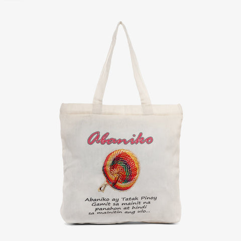 Kultura Abaniko Patch Tote Bag