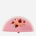 Tropiko Floral Handpainted Fan