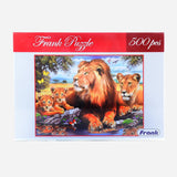 Frank 500 Pieces Lion Family Puzzle For Teens And Adults