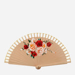 Tropiko Floral Handpainted Fan